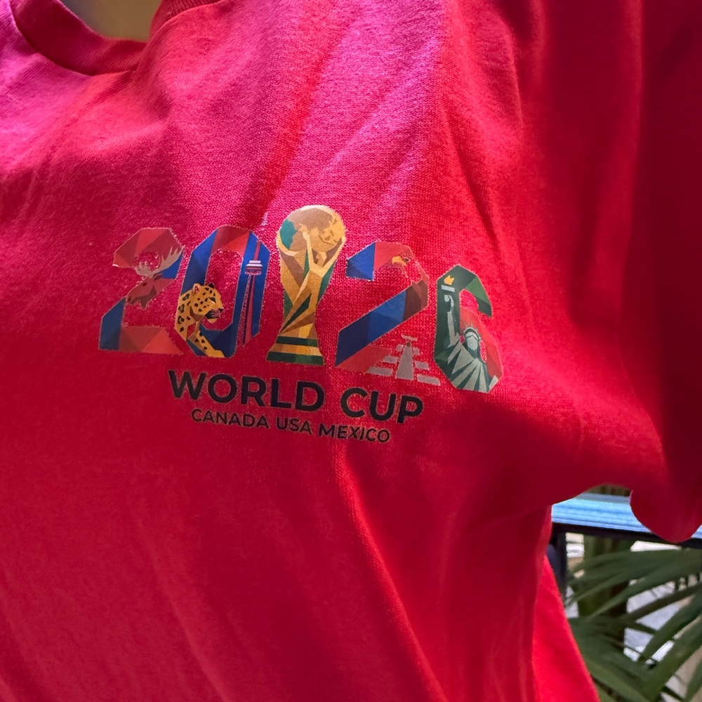 2026 World Cup Graphic Tee - Red